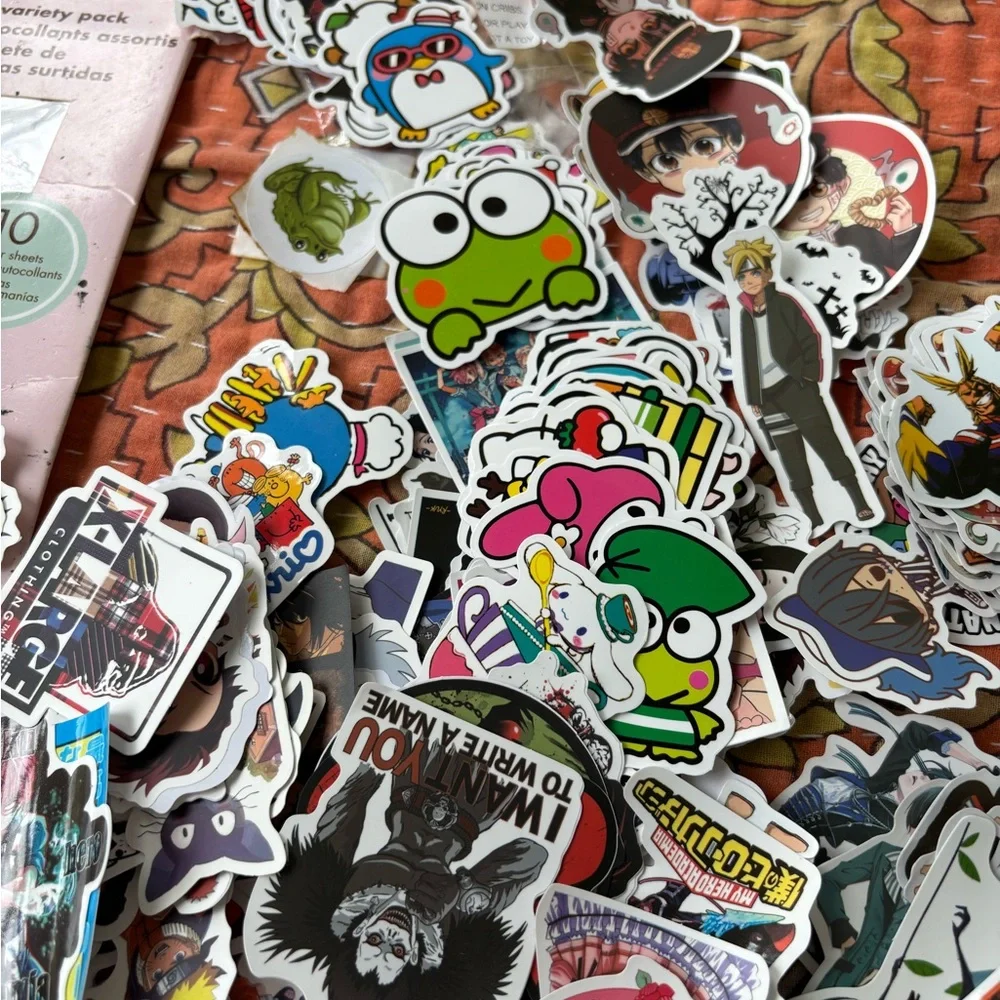 Huge Lot of Anime and Other Stickers